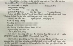 Truy tố, yêu cầu Đỗ Thị Huyền SN 1996 đến công an đầu thú