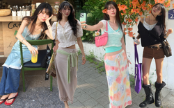 Cô gái người Hàn cao 1m50 nổi tiếng nhờ mặc đẹp, hút 20 vạn followers trên Instagram