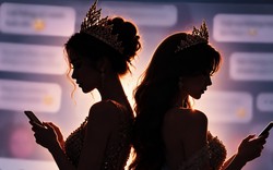 Rầm rộ MXH: 1 Hoa hậu Vbiz vừa đăng quang ngoài mặt "chị chị em em" cười hớn hở, sau lưng lập nhóm chat nói xấu