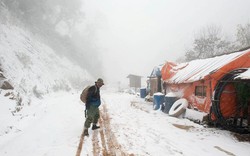 Phát hiện vùng đất miền Trung từng lạnh -8°C, tuyết phủ trắng khiến nhiều người ngỡ lạc vào rừng Bắc Âu