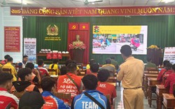 Công an kiểm tra 71 shipper của 6 công ty