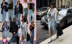 Chân váy jeans dáng dài: Vừa trẻ trung vừa sang chuẩn "old money"