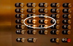 Vì sao thang máy chung cư không có tầng 13?