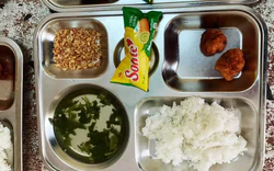 Khay cơm với muối lạc và hai miếng chả bé xíu ở Phú Thọ: Chính quyền xã nói gì?