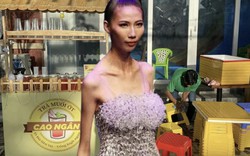 Người mẫu "gầy nhất Việt Nam" bán trà muối ớt vỉa hè ở Kiên Giang