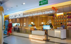 Một thương hiệu sushi băng chuyền mới cùng hệ thống Sushi Hokkaido Sachi đã cập bến Landmark
