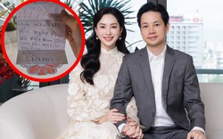 Bức thư của con trai Tổng giám đốc Trung Thủy Group được hoa hậu Đặng Thu Thảo chia sẻ
