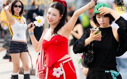 Tia cận dàn gái xinh ngầu đổ bộ Mỹ Đình, đã sẵn sàng "quẩy" đến sáng với BIGBANG