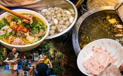 Hà Nội có hàng bún mọc 40.000 đồng bán trong biệt thự 100 tuổi, mỗi sáng chỉ mở đúng 4 tiếng