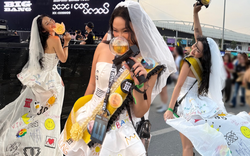 Fan Việt xinh như mộng mặc váy cưới được G-Dragon "thả tim": Chi phí chưa đến 2 triệu nhưng đầy ý nghĩa