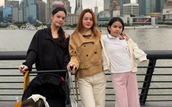 3 con gái của Phạm Quỳnh Anh giống mẹ cùng 1 khuôn, chị cả nay đã cao hơn mẹ, trổ mã xinh đẹp ai cũng ngỡ ngàng