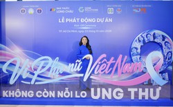 NSND Bạch Tuyết, Hari Won, Suboi và Châu Tuyết Vân đồng hành cùng dự án “Vì phụ nữ Việt Nam - Không còn nỗi lo ung thư”