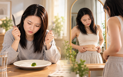 Phụ nữ ngoài 40 tuổi, đừng vội bỏ bữa tối để giảm mỡ bụng: Tôi đã hiểu vì sao càng nhịn ăn, mình càng mệt