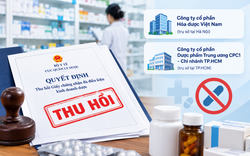 2 công ty đề nghị Bộ Y tế thu hồi giấy phép kinh doanh dược