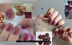 5 kiểu nail màu quả mọng "gây sốt" mùa thu đông 2026: Sang, tôn da chuẩn vibe old money