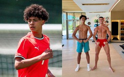 Con trai 1m90 của Ronaldo bị loại khỏi tuyển U16 Bồ Đào Nha
