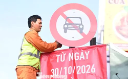 Đổi luồng quanh sân bay Tân Sơn Nhất, nhiều tài xế lúng túng