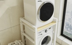 Tại sao nhiều gia đình thích đặt máy giặt và máy sấy chồng lên nhau? Hóa ra có nhiều lý do hơn bạn nghĩ