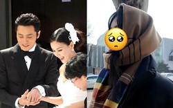 Hình ảnh xót xa của vợ Jang Dong Gun sau khi chồng lộ 700 tin nhắn ngoại tình