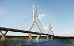 Một năm nữa, Hà Nội sẽ hoàn thành cây cầu có trụ cao nhất Việt Nam, nhịp chính dài thứ 2 cả nước, nối trung tâm với đại đô thị của tỷ phú Phạm Nhật Vượng