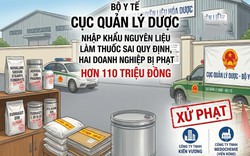 Bán nguyên liệu làm thuốc sai quy định, 2 doanh nghiệp bị phạt 110 triệu đồng
