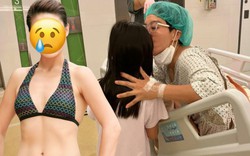 Ngọc nữ ngất xỉu ở chung kết Hoa hậu ly hôn chồng công chức, năm ngoái vừa hiến tạng cứu mạng con trai đầu lòng