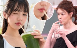 Ai cũng uống nước nhưng sao nữ Hàn Quốc không bao giờ chu môi khi uống nước, lý do là vì nếp nhăn quanh miệng
