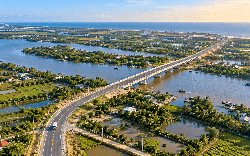 Một tỉnh miền Tây sắp có tuyến đường hành lang ven biển dài 60km, vốn đầu tư hơn 9.000 tỷ đồng