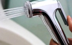 Dùng xong vòi xịt vệ sinh, đừng quên việc này