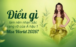 Điều gì làm nên nhan sắc rạng rỡ của Á hậu 1 Miss World 2026?