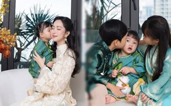3 nhóc tỳ nhà Hoa hậu Đặng Thu Thảo sinh ra đã ngậm thìa vàng, visual đẹp như thiên thần