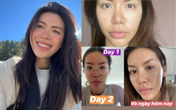 Minh Tú tuổi 34 phục hồi da thành công, mặt căng bóng rạng rỡ nhờ loại nước có nguyên liệu bán đầy ngoài chợ