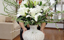 Dã man độ hot của chiếc bình hoa này, có người đùa: "Nhân phẩm tốt, tích phước 4 đời mới mua được"!