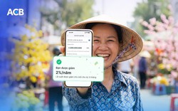 Chỉ 10 ngày nghỉ Tết – tiền vẫn sinh lời cao, lãi vay vẫn giảm: Hộ kinh doanh lời kép với ACB