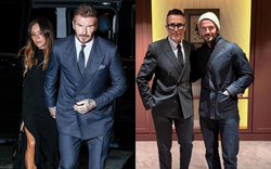Giữa drama gia đình, Victoria và David Beckham gây sốt khi gặp gỡ "ông trùm" Hermès