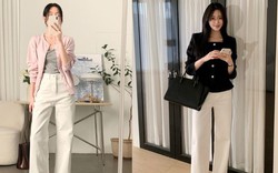 Quần jeans trắng đang hot trở lại và 4 cách mặc trẻ trung, đậm chất nữ tính