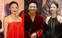 Thảm đỏ HOT nhất hôm nay: Trấn Thành cười tít mắt cạnh người yêu cũ, Văn Mai Hương đẹp sang như đoá hồng rực rỡ