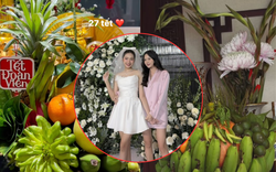 Doãn Hải My và Ngô Tố Uyên cùng khoe mâm ngũ quả ngày Tết: Ai khéo tay hơn?
