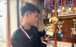 Tết về thăm nhà Khuất Văn Khang: "Năm mới ước mơ thi đấu thật tốt để xây nhà báo hiếu bố mẹ"