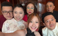 Hari Won vắng mặt trong bức ảnh chung của gia đình Trấn Thành