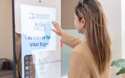 Gương AI đo dấu hiệu sinh tồn, camera tàng hình trong cơ thể