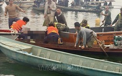 Tìm thấy thi thể 6 nạn nhân trong vụ lật tàu ở hồ Thác Bà