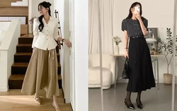 Xu hướng chân váy công sở 2026 là 4 kiểu đơn giản nhưng mặc lên cực sang