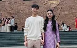 Xuân Bắc U23 Việt Nam bất ngờ tay trong tay với gái đẹp từng thi hoa hậu giữa lúc chuyện tình cảm gây xôn xao