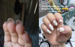 Cảnh tượng hãi hùng của những bộ nail sau Tết