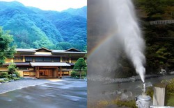 Cận cảnh khách sạn mở 1.321 năm 52 đời chủ phá vỡ kỷ lục Guinness, mỗi phút xả 1.600 lít nước ngay giữa rừng hiu quạnh