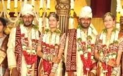 Hai anh em sinh đôi cưới 2 chị em sinh đôi trong cùng một ngày