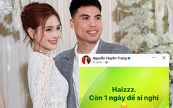 Status “bất ổn” của MC Huyền Trang Mù Tạt ngay trước ngày ăn hỏi với tuyển thủ Việt Nam Phạm Đức Huy?