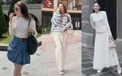 Nàng dâu hào môn có 4 cách mặc đồ trắng sang trọng mà chị em sẽ muốn học theo