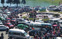 Cảnh tượng chưa từng thấy tại Đà Lạt